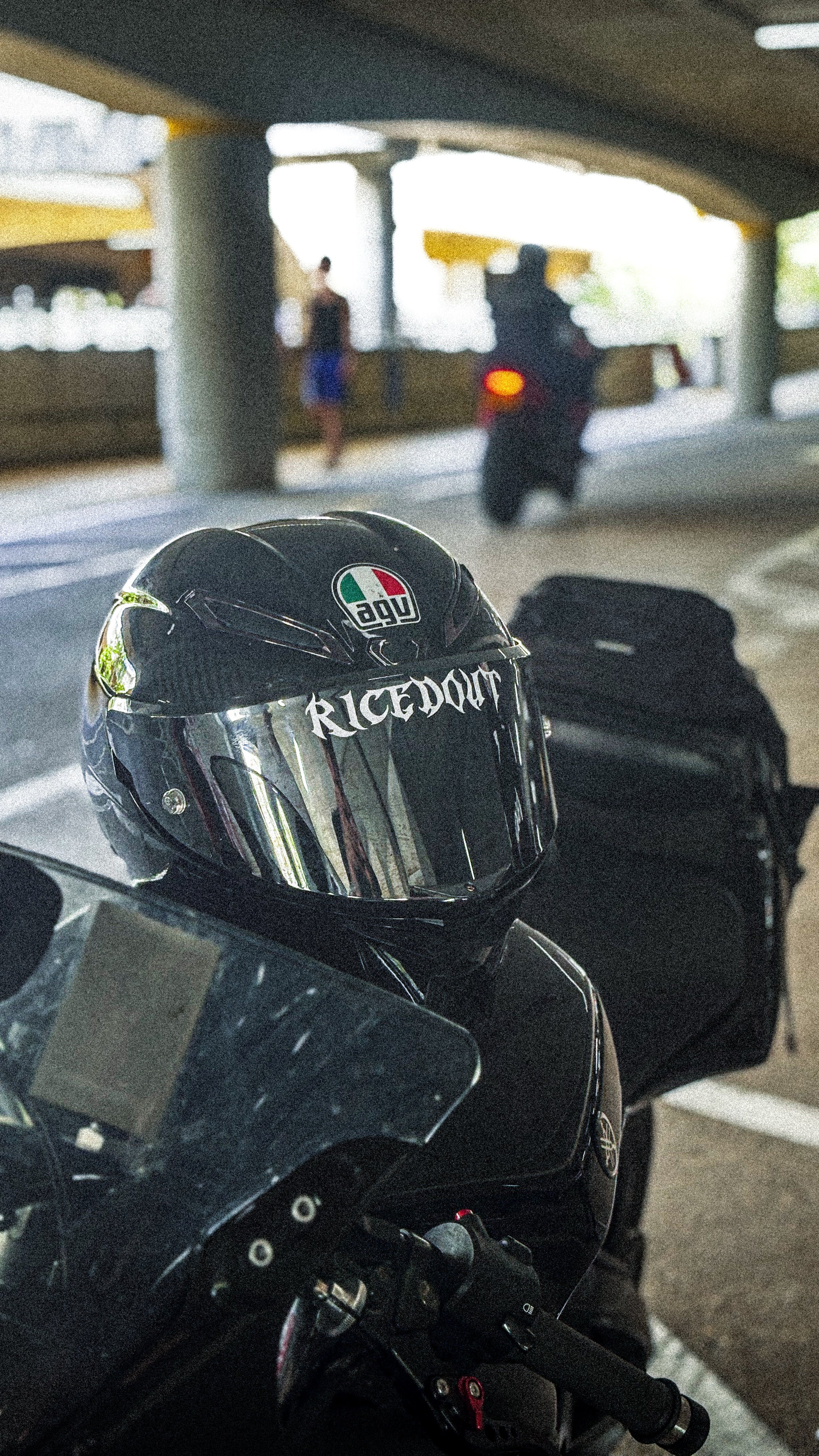 "RICEDOUT" V1 Vinyl Sticker
