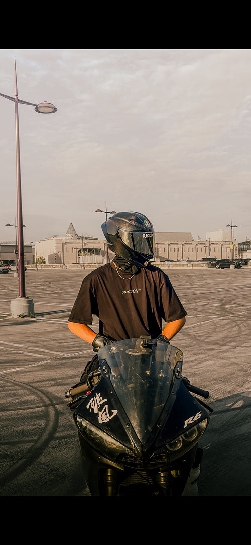 Cursive Oversized Riced Out Tee